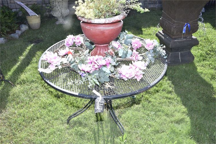 Wrought Iron Table