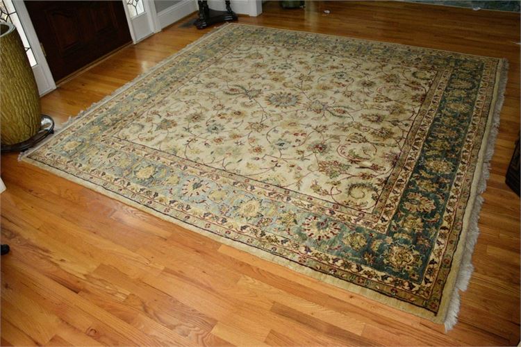 Floral Pattern Handwoven Carpet