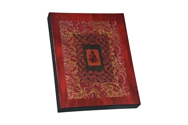 Red Asian Style Art Canvas