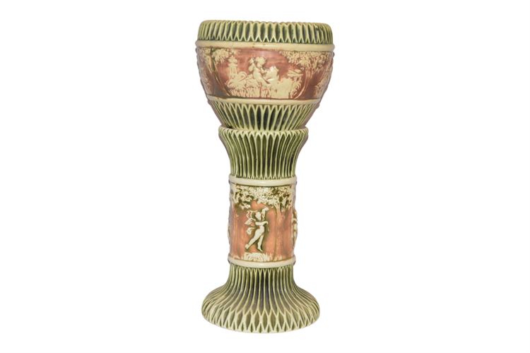 ROSEVILLE Donatello Jardiniere & Pedestal