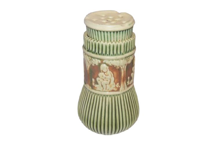 ROSEVILLE Donatello Vase with Frog Insert