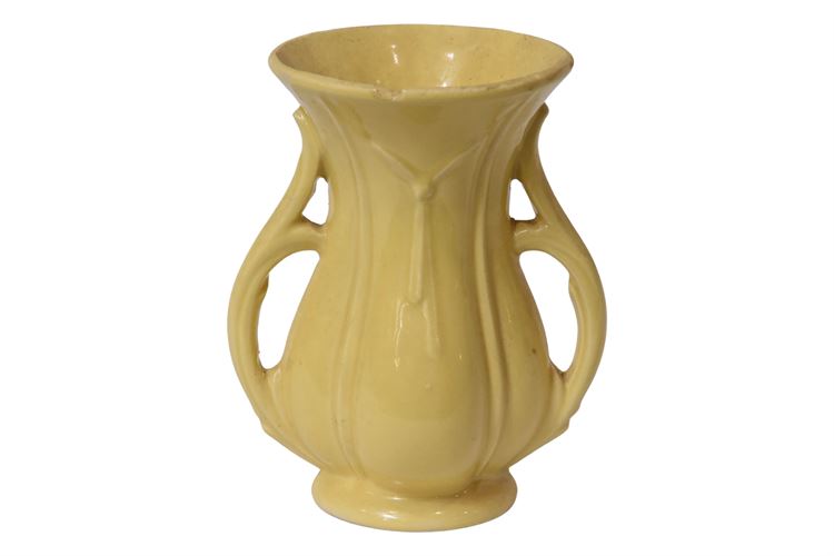 McCoy Yellow Vase