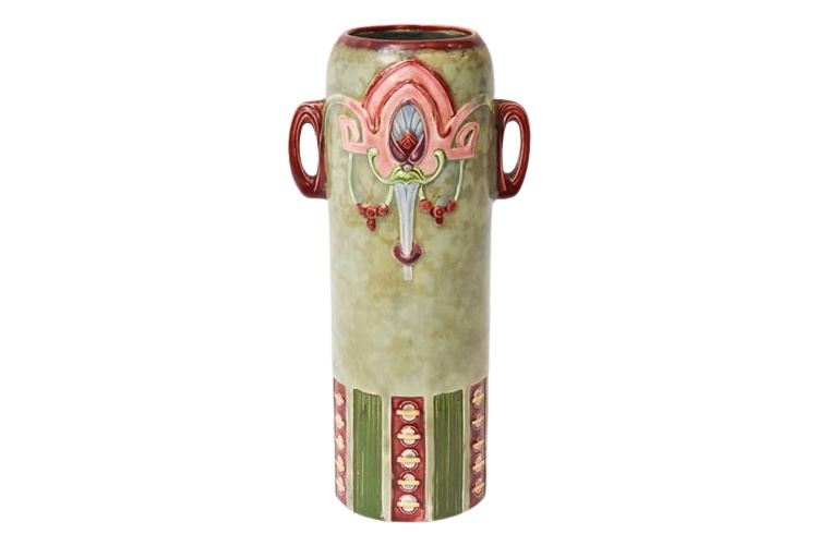 ROYAL DUX BOHEMIA Art Nouveau Vase