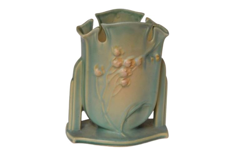 ROSEVILLE Ixia Vase in Green