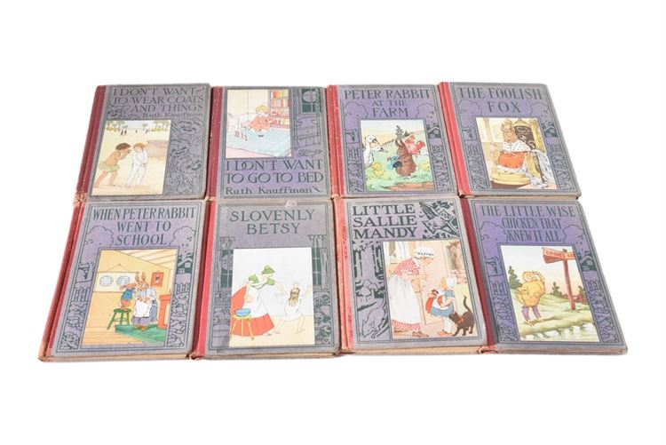 Partial Set 1918 Children’s Books