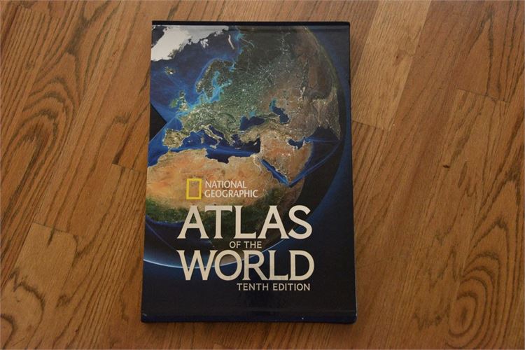 NATIONAL GEOGRAPHIC "Atlas Of The World 10th Edition