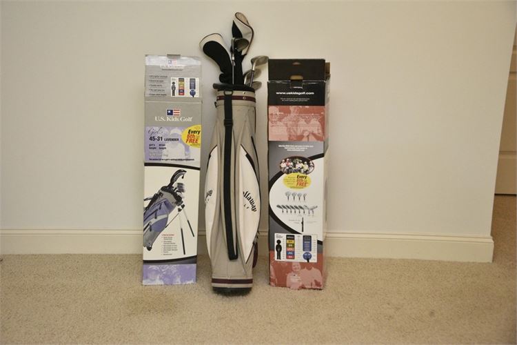 Kids Golf Bag and Golf Clubs