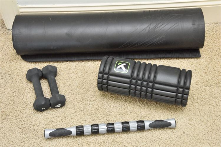 Group Lot Of Fitness Items