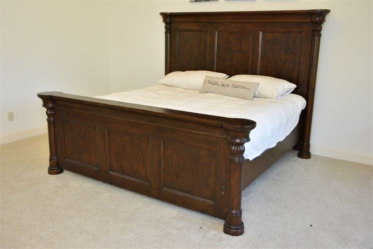 Contemporary Mahogany  Bed