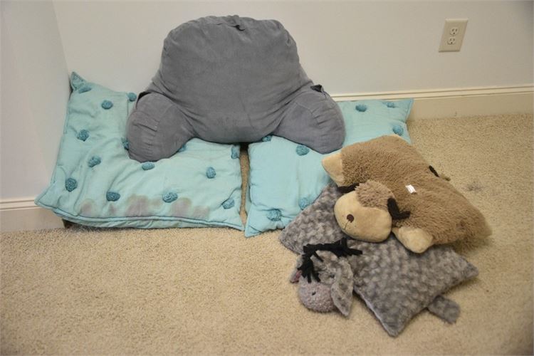 Group Lot Of Pillows