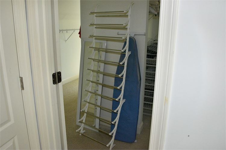 Ironing Board Towel Rack and Mirror