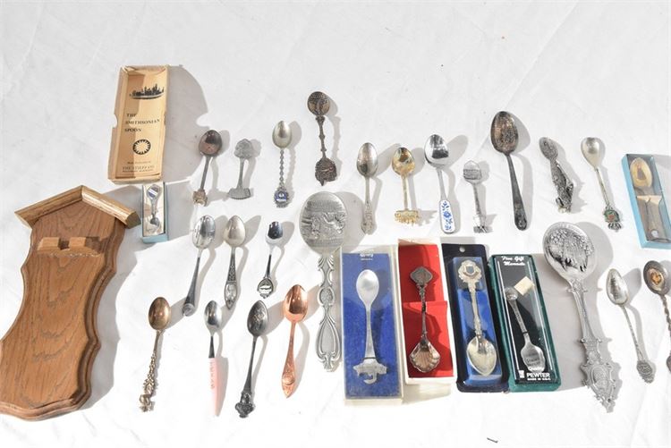 Collection of Souvenir Spoons