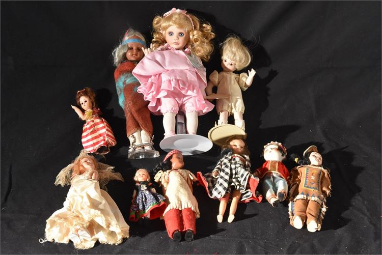 Group Lot Dolls