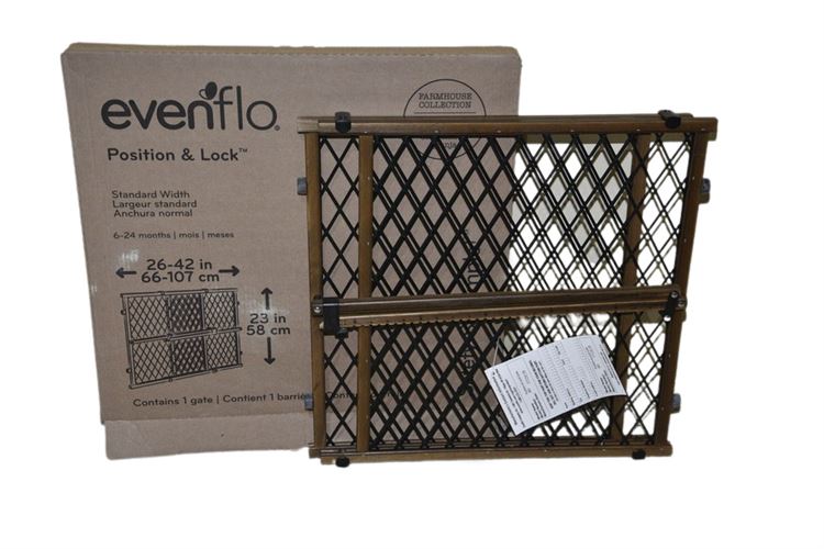 Companies Estate Sales EVENFLO Safety Gate   A2900bba Dde2 44a9 8f22 A59726e89a8a Fullsize 