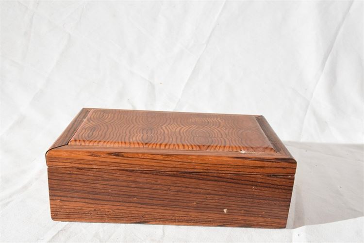 Wooden Jewelry Box with Lid