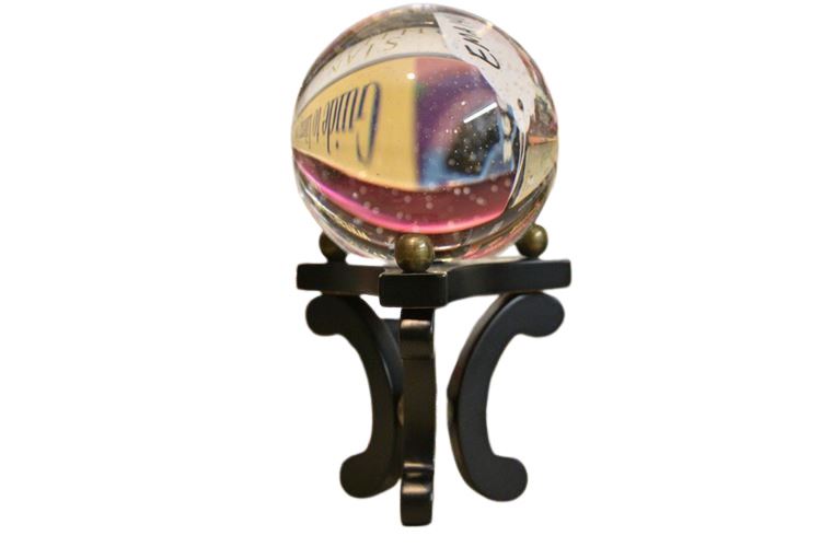 Decorative Sphere On Stand