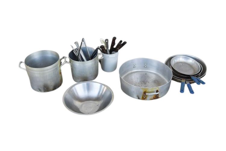 Group, Pots Pans and Knives