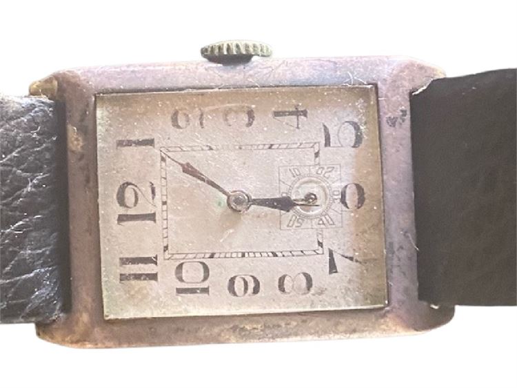 Vintage English Sterling Silver Wristwatch