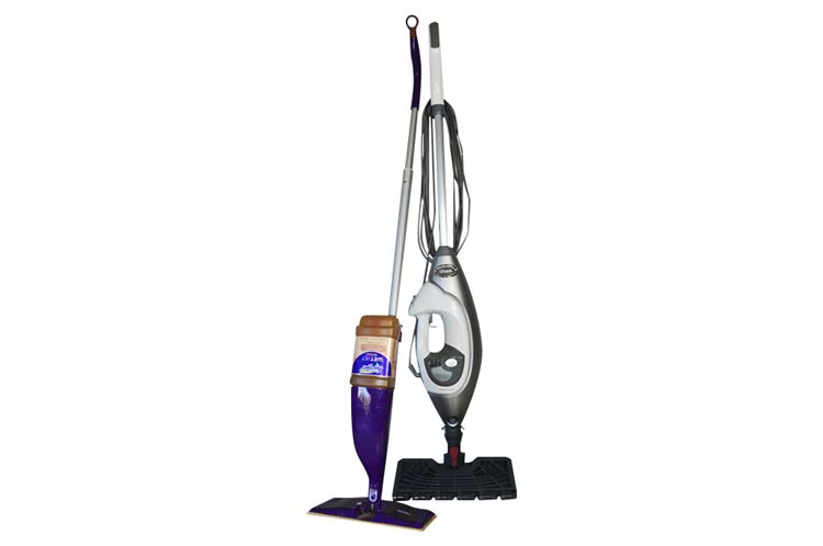 Sharp Steam Mop and Swiffer Mop