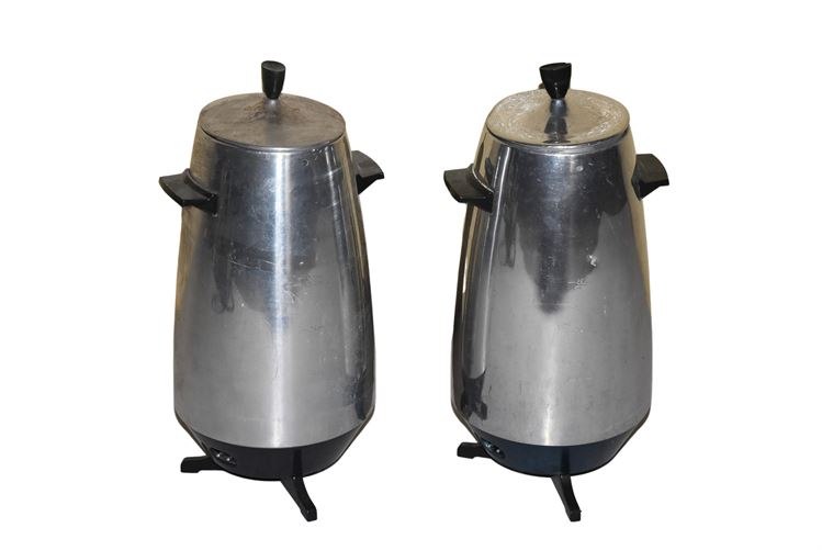 Two (2) Electric Coffee Urns
