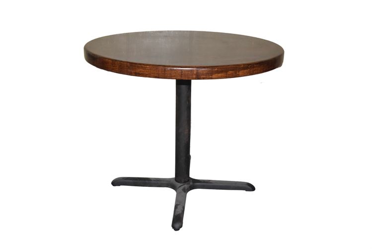 Circular Top Restaurant Style Pedestal Table