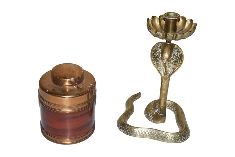 Two (2) Vintage Decorative Objects