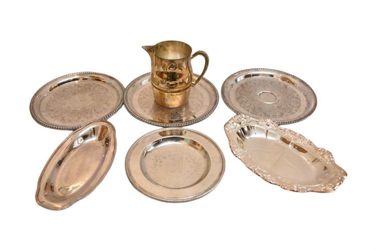 Group Silver Plated Items