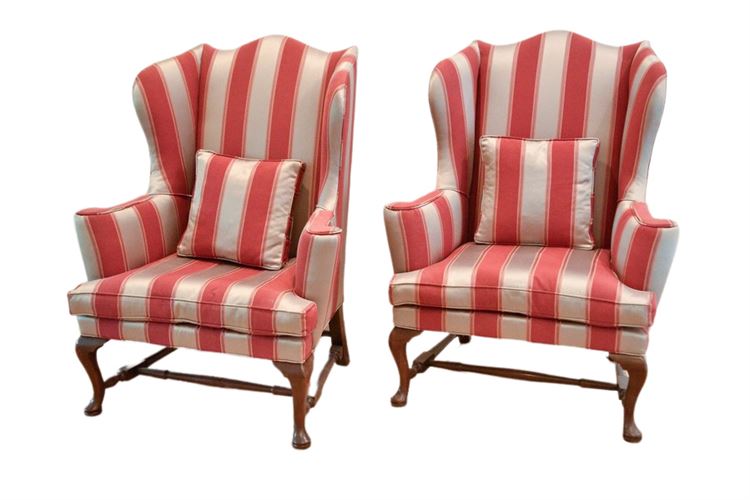 Pair, KITTINGER Wingback Chairs