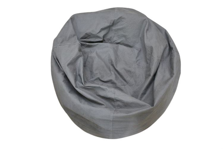 Grey Beanbag