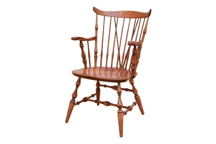 NICHOLS & STOBE CO. Pine Windsor Chair