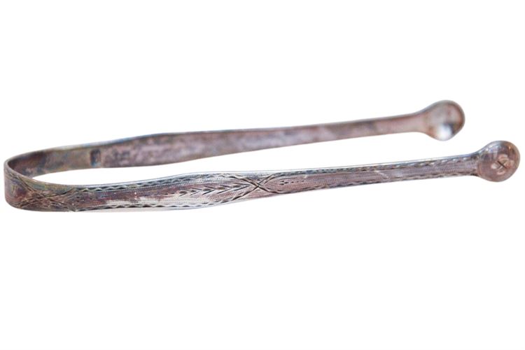 Silver-plated  Tongs