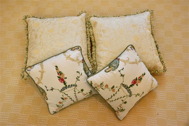 Four (4) Decorative Pillows