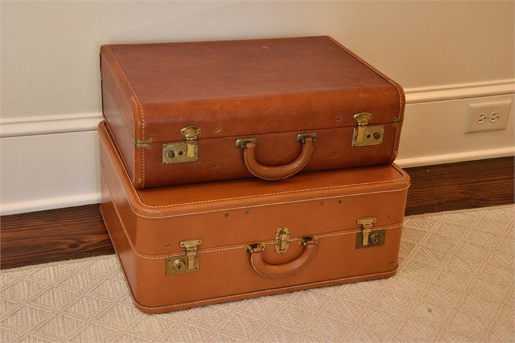 Two (2) OSHKOSH  Vintage Suitcases