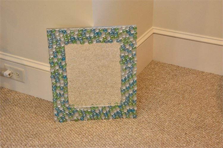 Beaded Wall Mirror