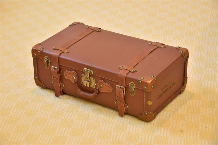 Vintage Leather Suitcase