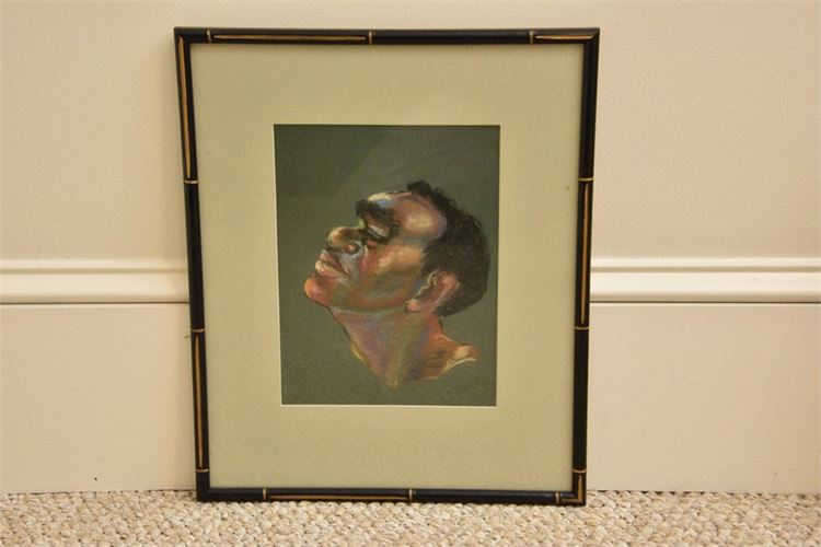 Framed Portrait Of A Black Man