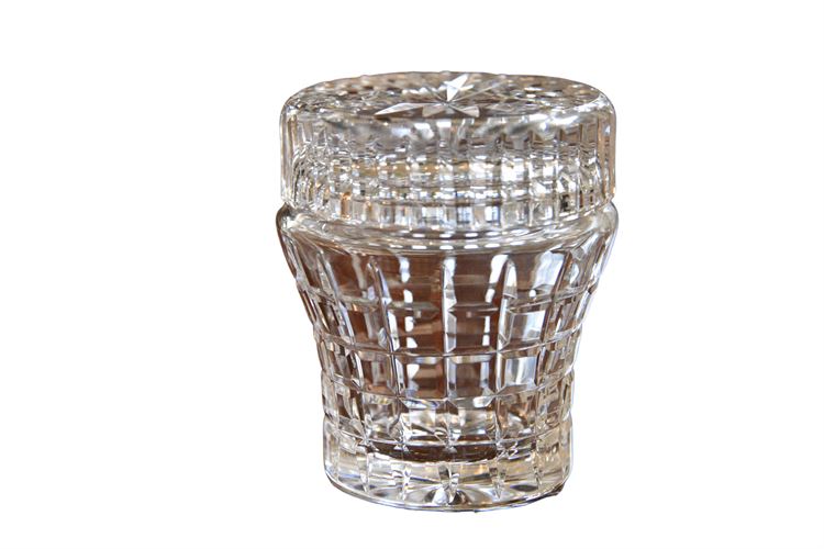 WATERFORD Crystal Jar With Lid