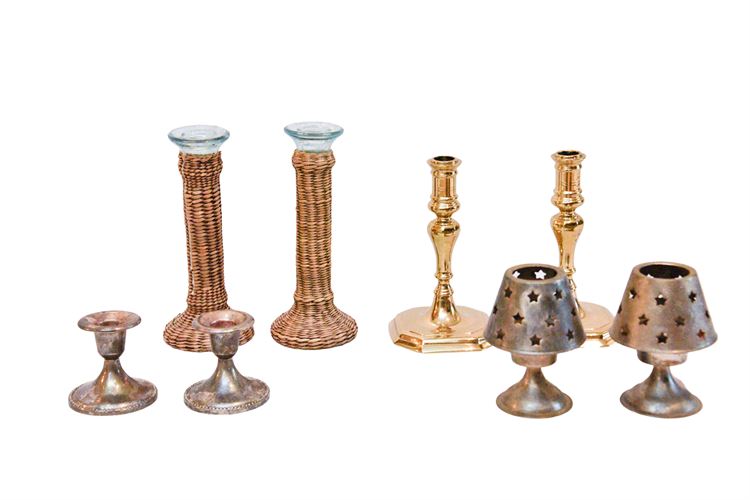 Group, Candle Holders