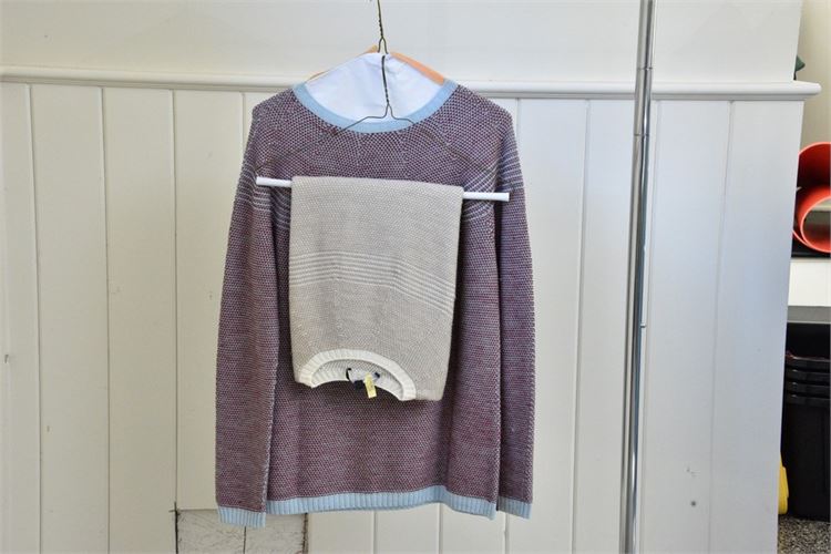 Two (2) WES GORDON Sweaters  (Size M)