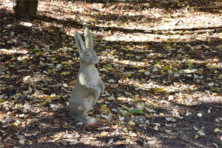 Rabbit Garden Sculpture