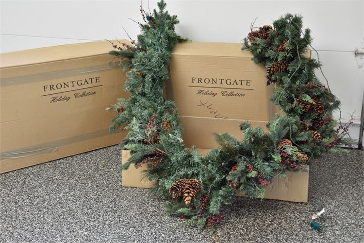 FRONTGATE Holiday Collection Garland