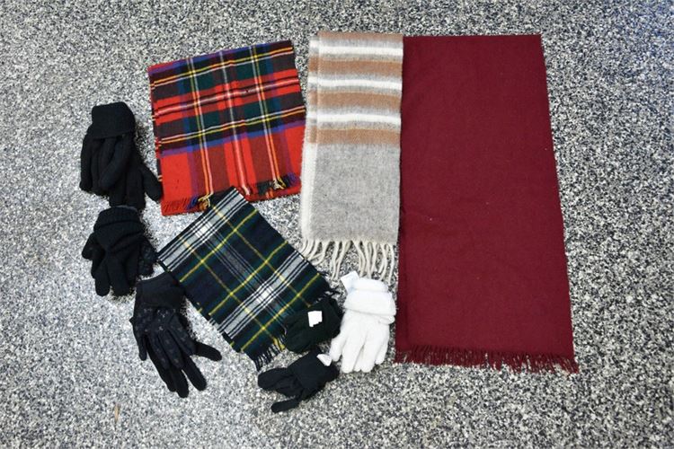 Group, Scarves and Gloves