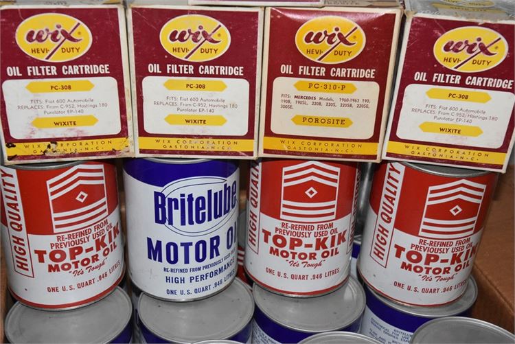 Collection Of Vintage Oil Cans