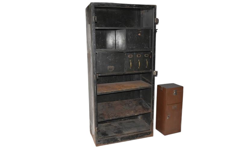 Vintage Metal File Cabinet