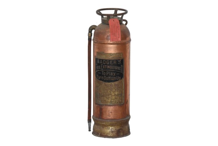 Antique BADGER'S Fire Extinguisher