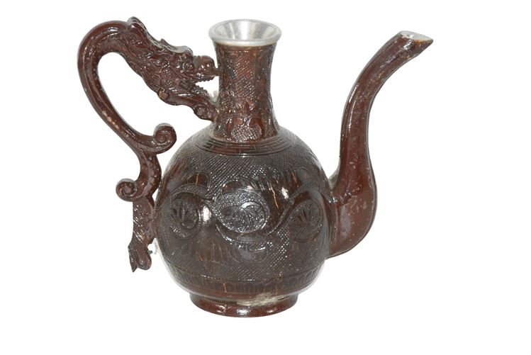 Asian Dragon Form teapot