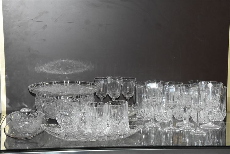 Group, Stemware and Glass Service Items