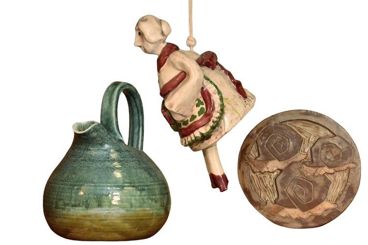 Three (3) Decorative Objects