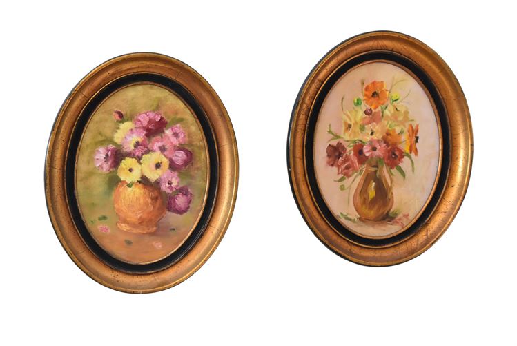 Pair, Framed Floral Print