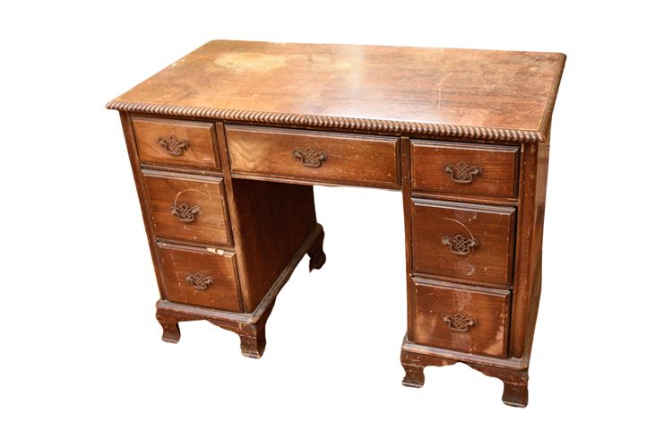 Vintage Knee Hole Desk